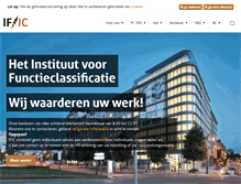 Tablet Screenshot of if-ic.org